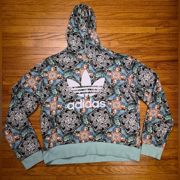 adidas Other - Adidas Girls Size XL Hooded Sweatshirt